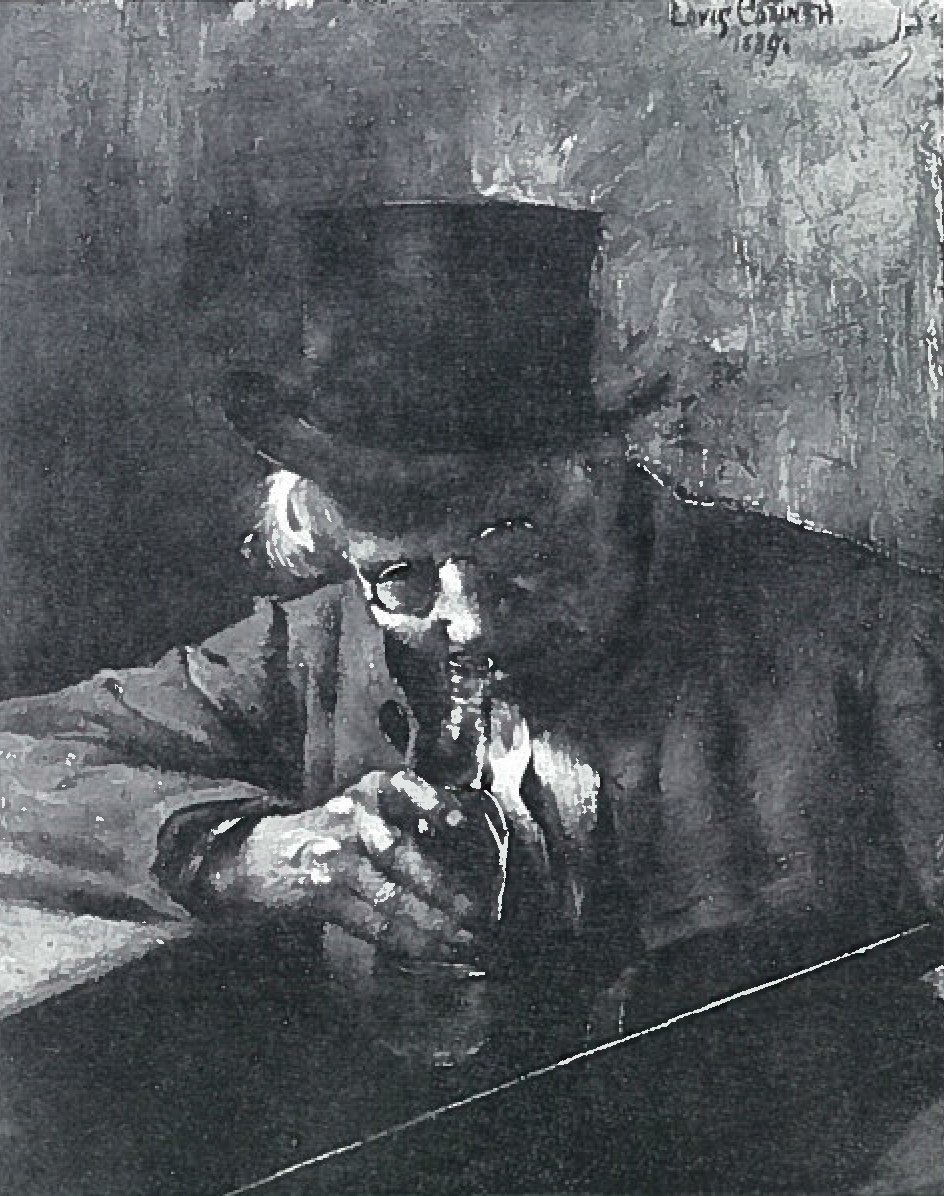 Stary pijak autorstwa Lovis Corinth