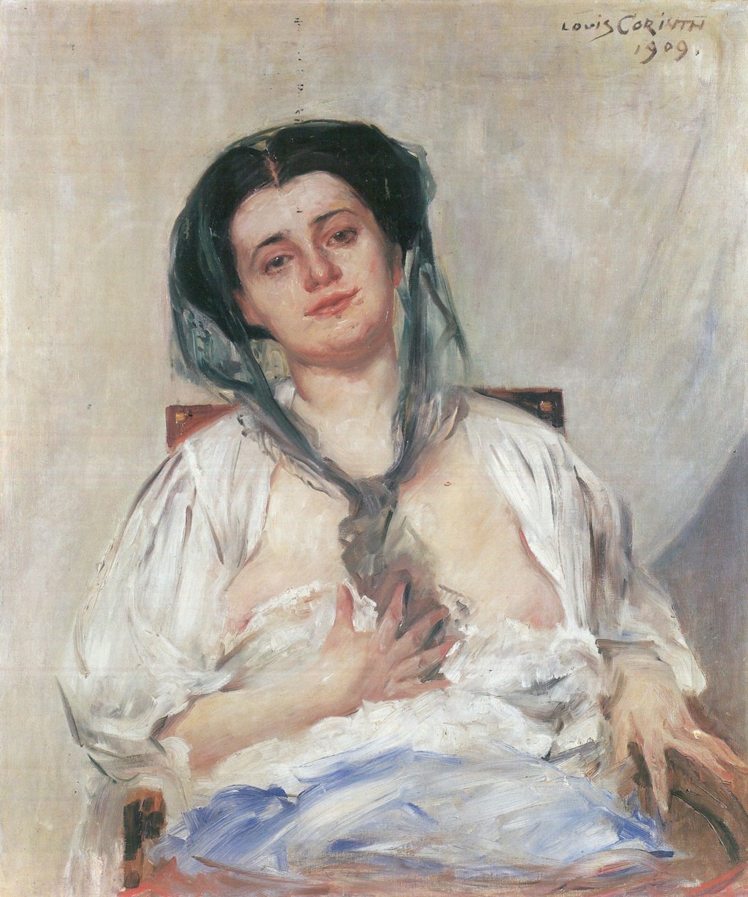Kobieta Gravidana autorstwa Lovis Corinth