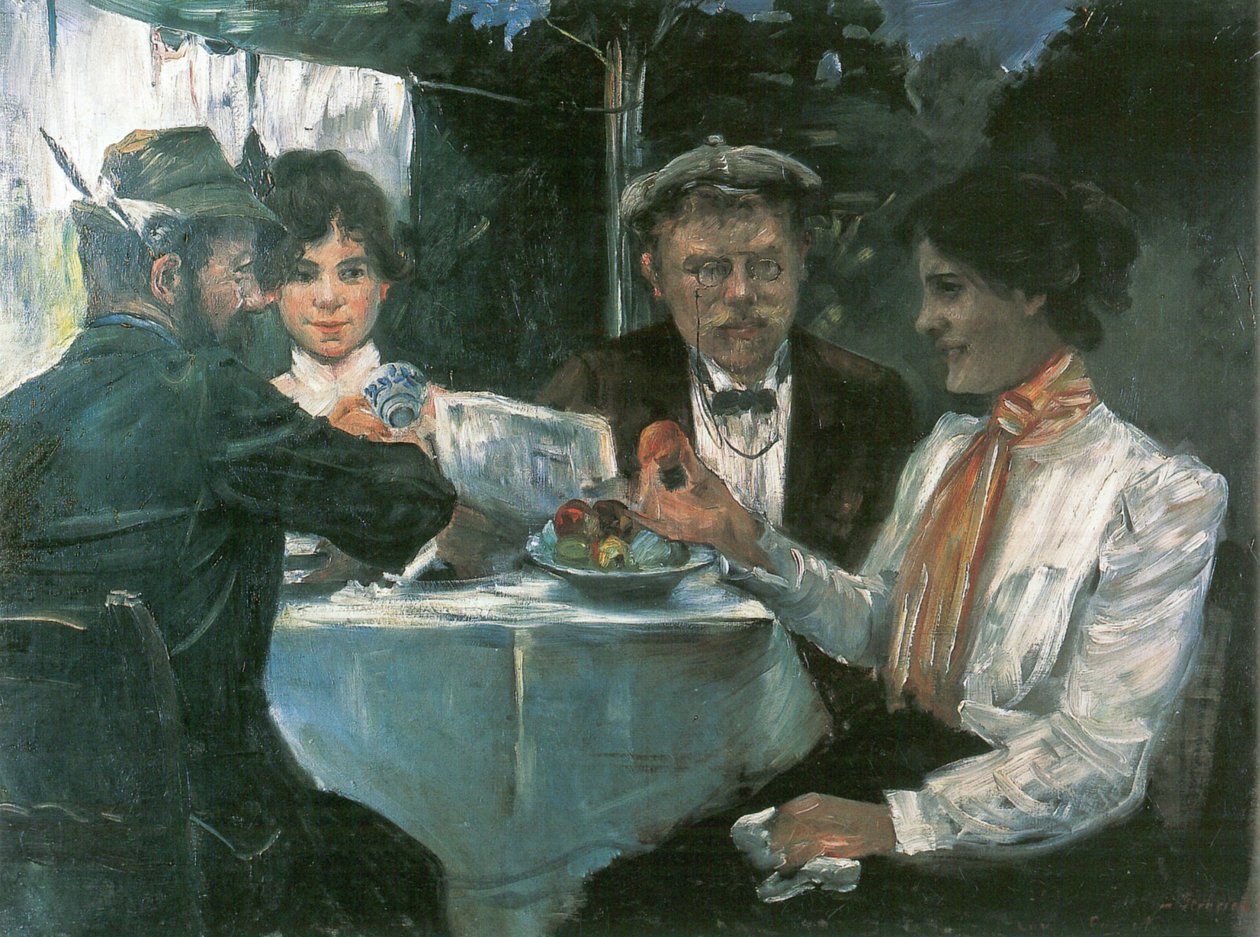 W ogrodzie Maxa Halbego autorstwa Lovis Corinth