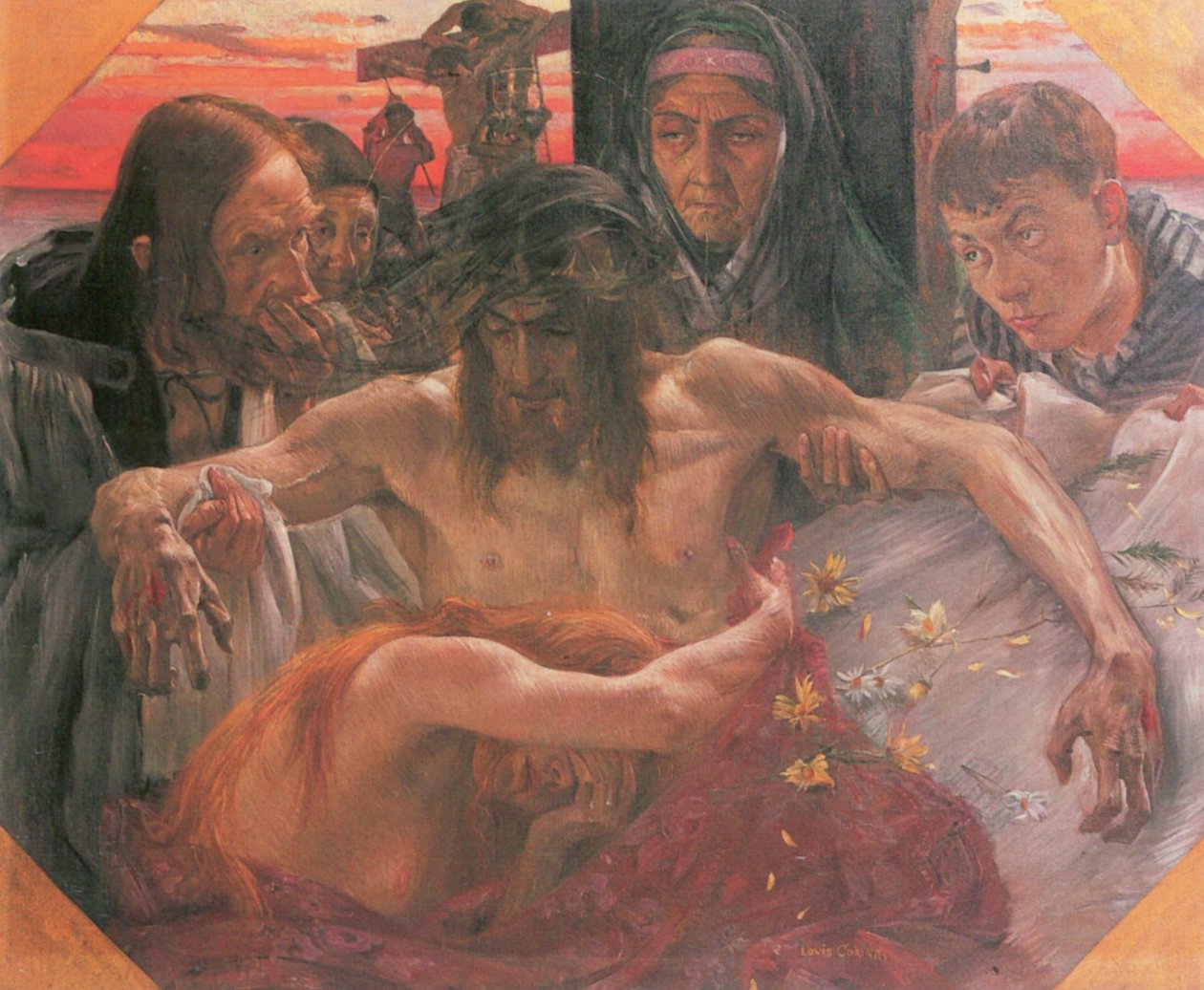 Kreuzabnahmen autorstwa Lovis Corinth
