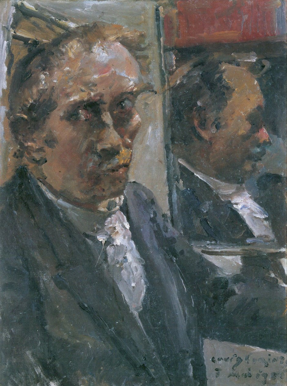 Ostatni autoportret autorstwa Lovis Corinth