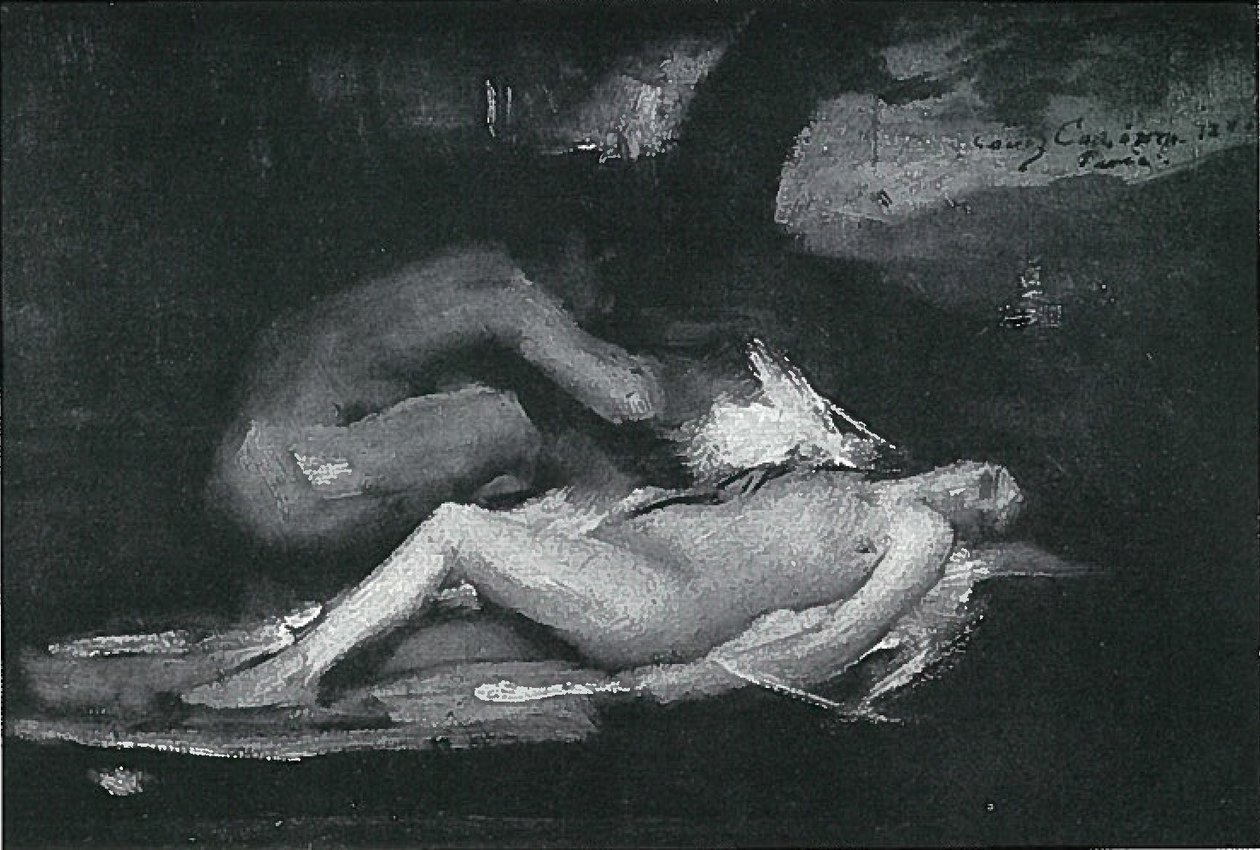 Zakochani autorstwa Lovis Corinth