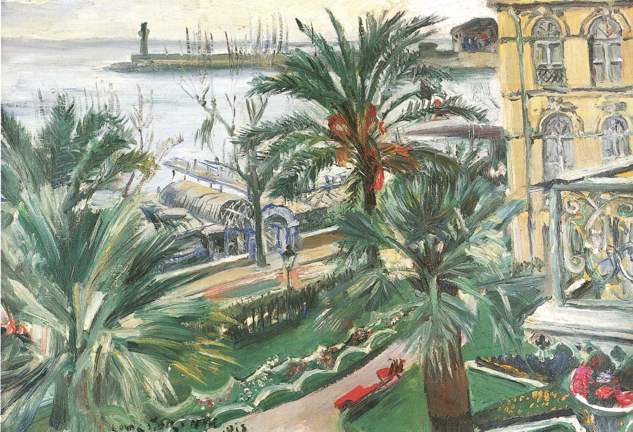 Mentona Francja autorstwa Lovis Corinth
