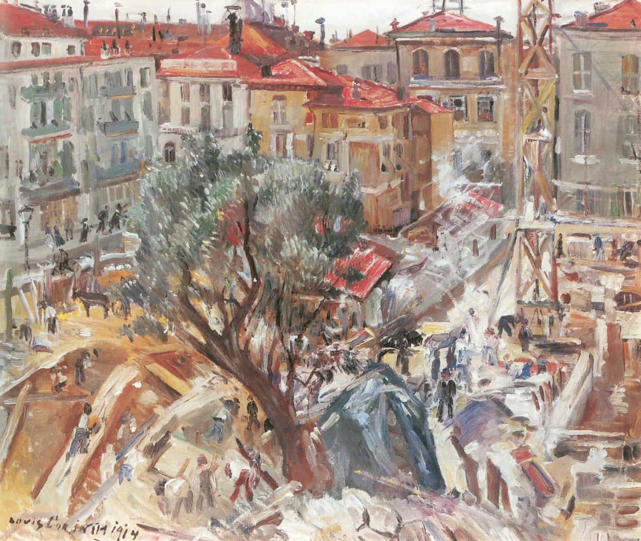 Neubau w Monte Carlo autorstwa Lovis Corinth