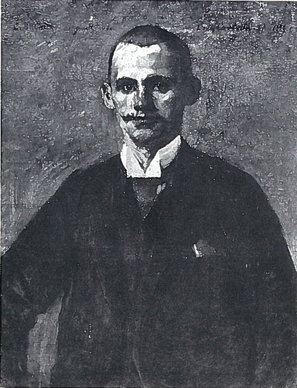 Portret C. Beckera autorstwa Lovis Corinth