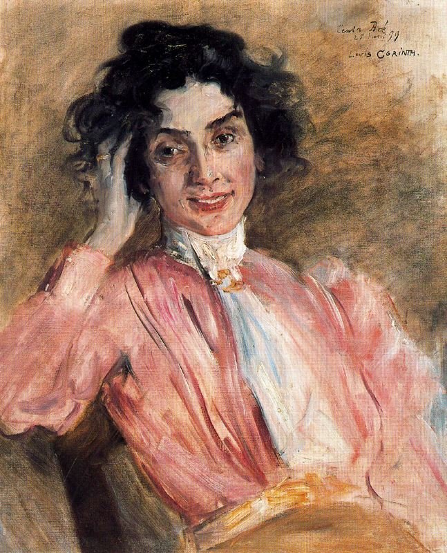 Portret Centy Bren autorstwa Lovis Corinth