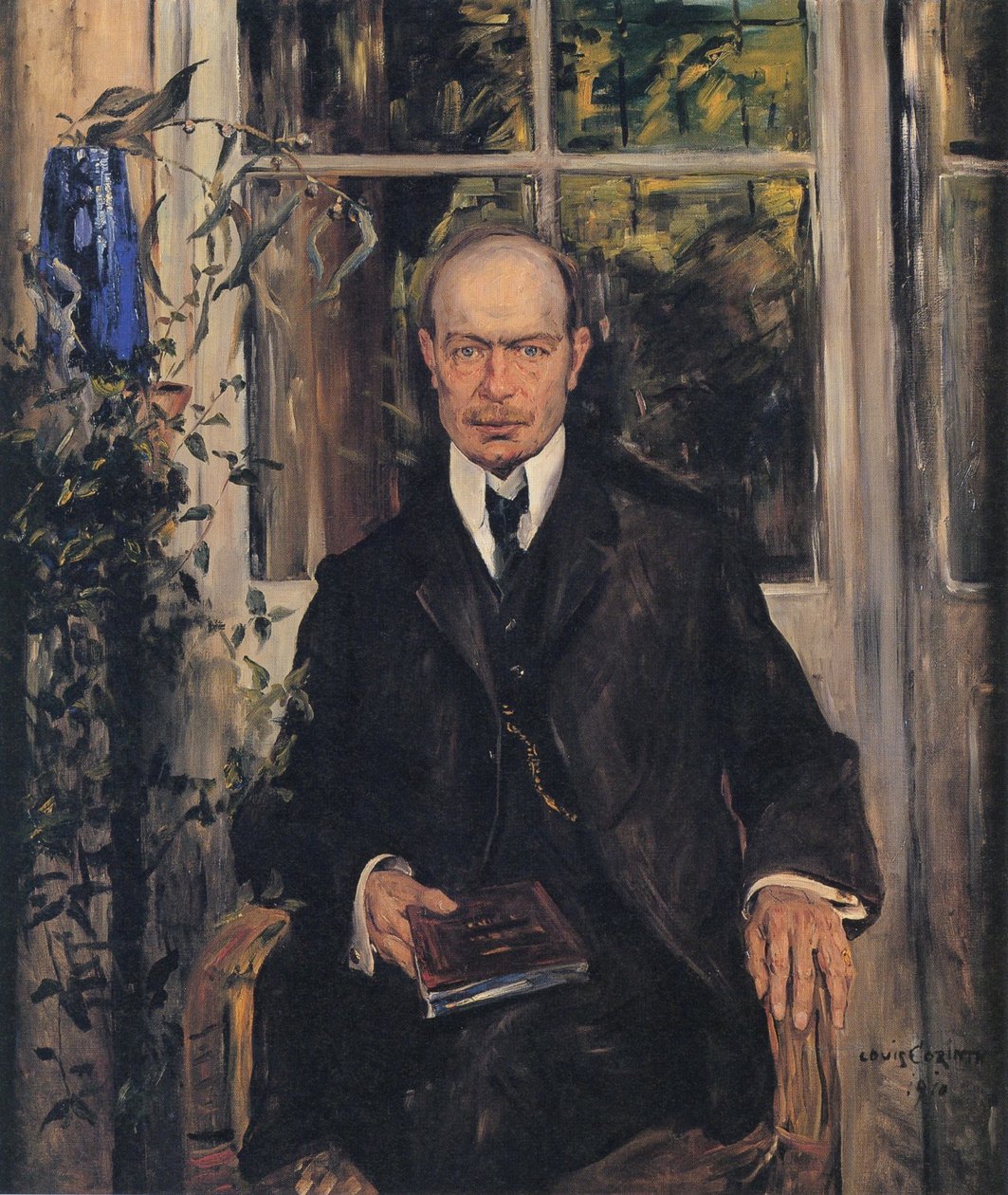 Portret Henry B. Simms autorstwa Lovis Corinth