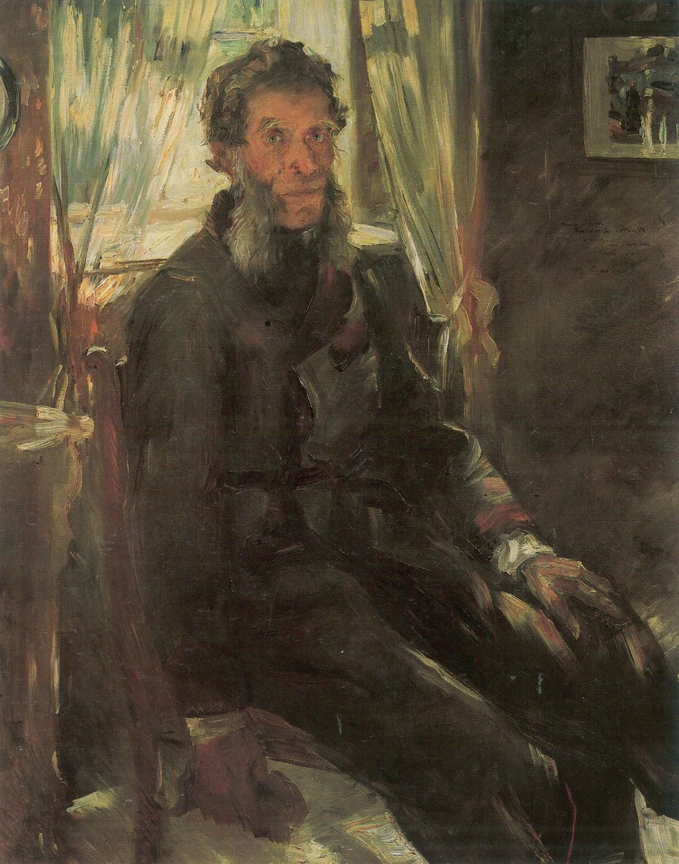 Portret Ohma Friedricha Corinthna autorstwa Lovis Corinth