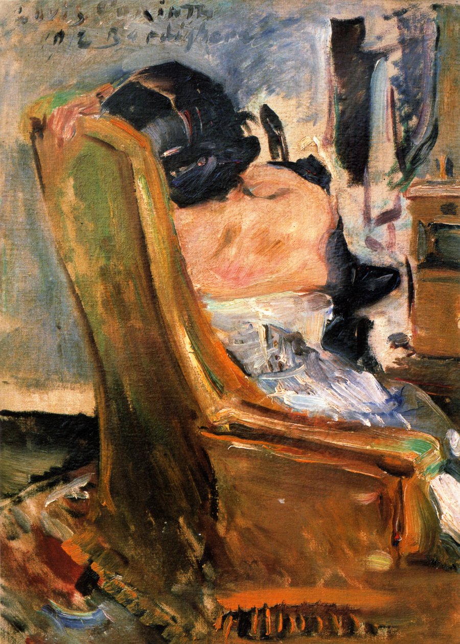 Akt wstecz Charlotte Berend-Corinthn autorstwa Lovis Corinth