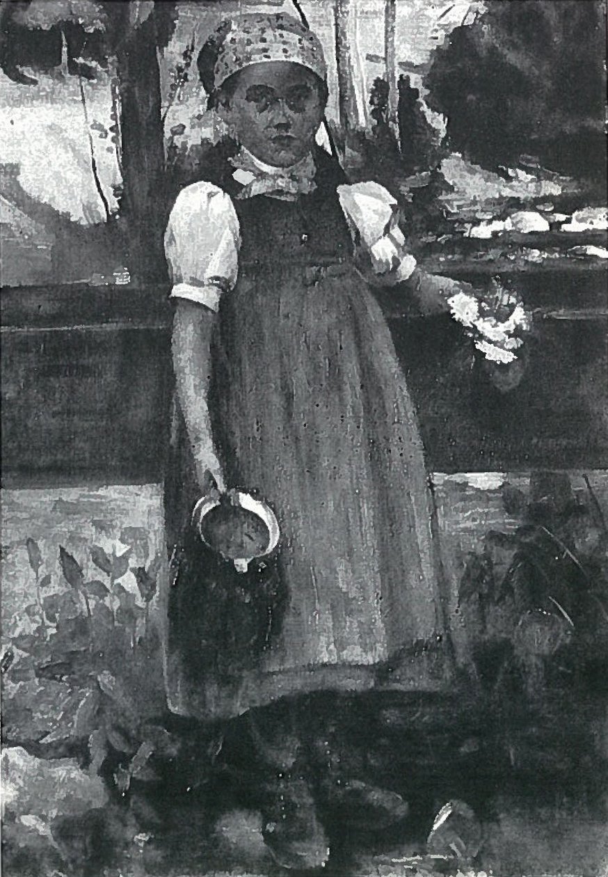 Dziewczyna z Czarnego Lasu Marien autorstwa Lovis Corinth
