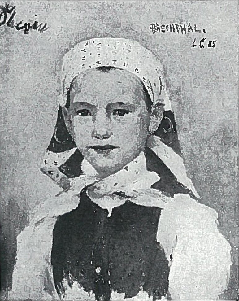 Dziewczyna z Czarnego Lasu autorstwa Lovis Corinth