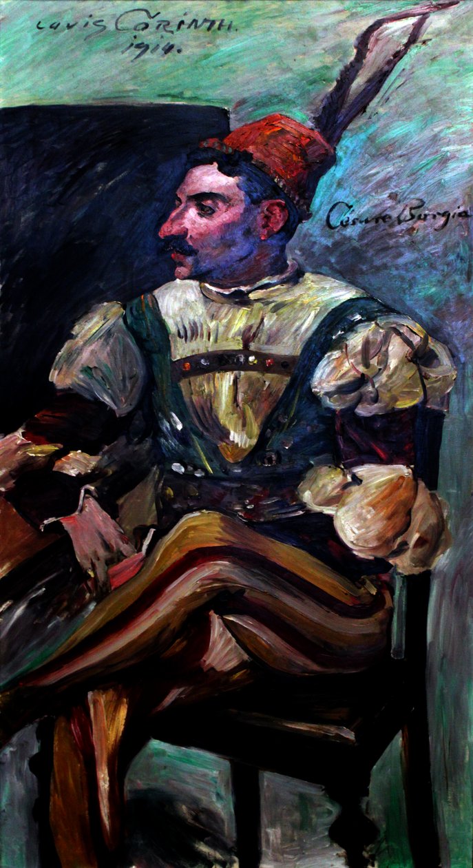 Cesare Borgia autorstwa Lovis Corinth