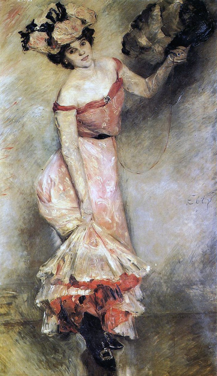 Elly, 1889 autorstwa Lovis Corinth