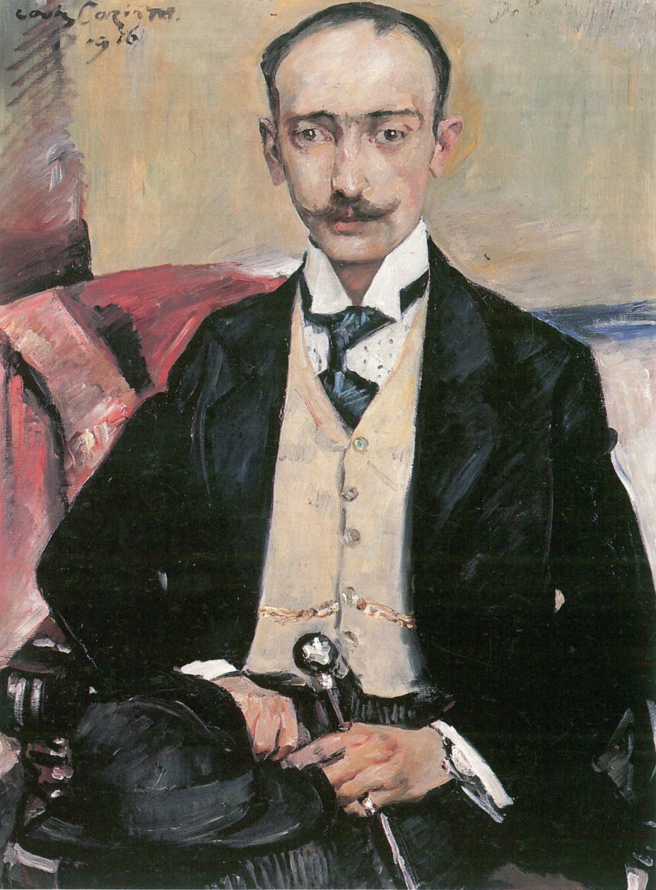 Portret dr. Karl Schwarz autorstwa Lovis Corinth