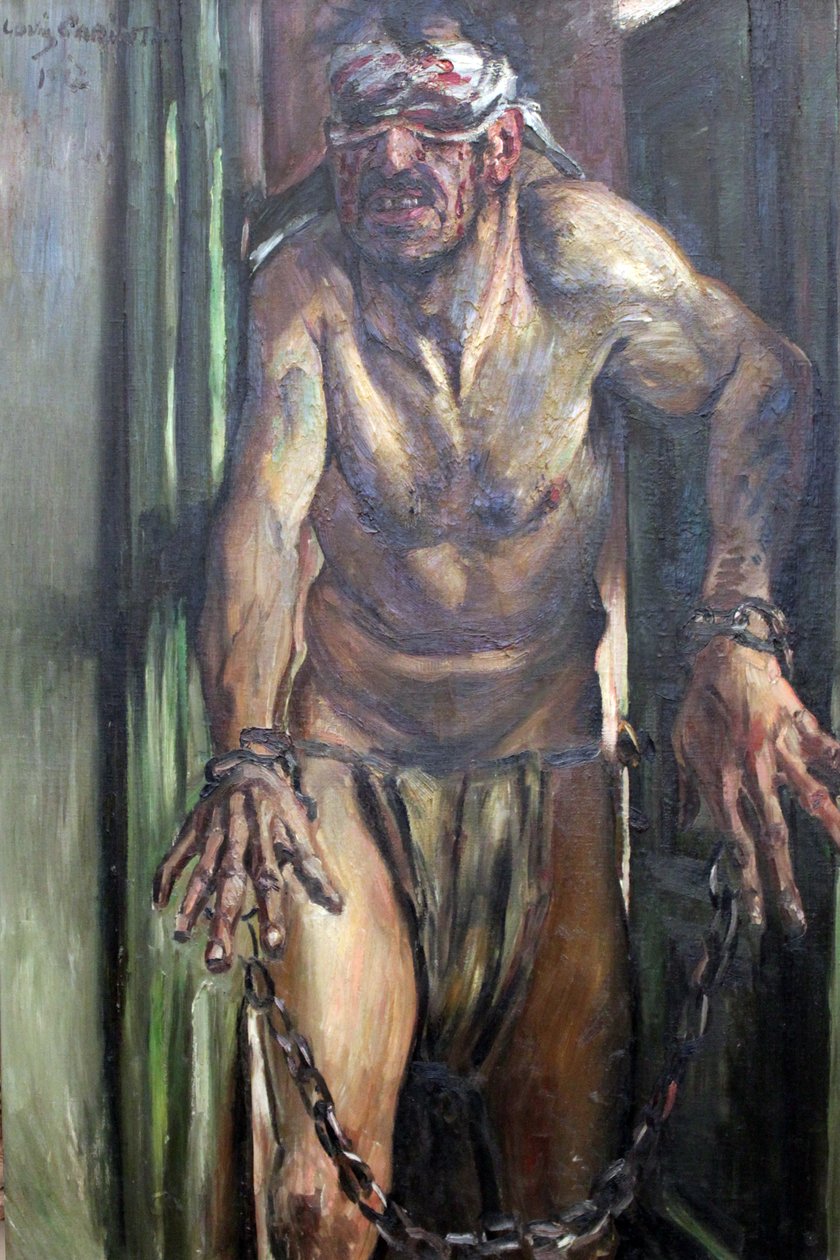 Ślepy Simson autorstwa Lovis Corinth