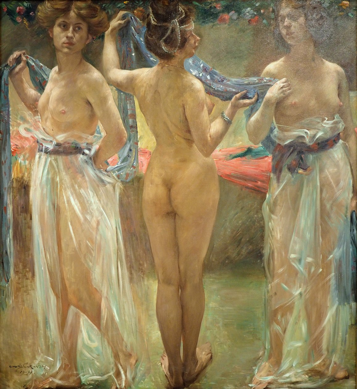 Nieznany obraz autorstwa Lovis Corinth