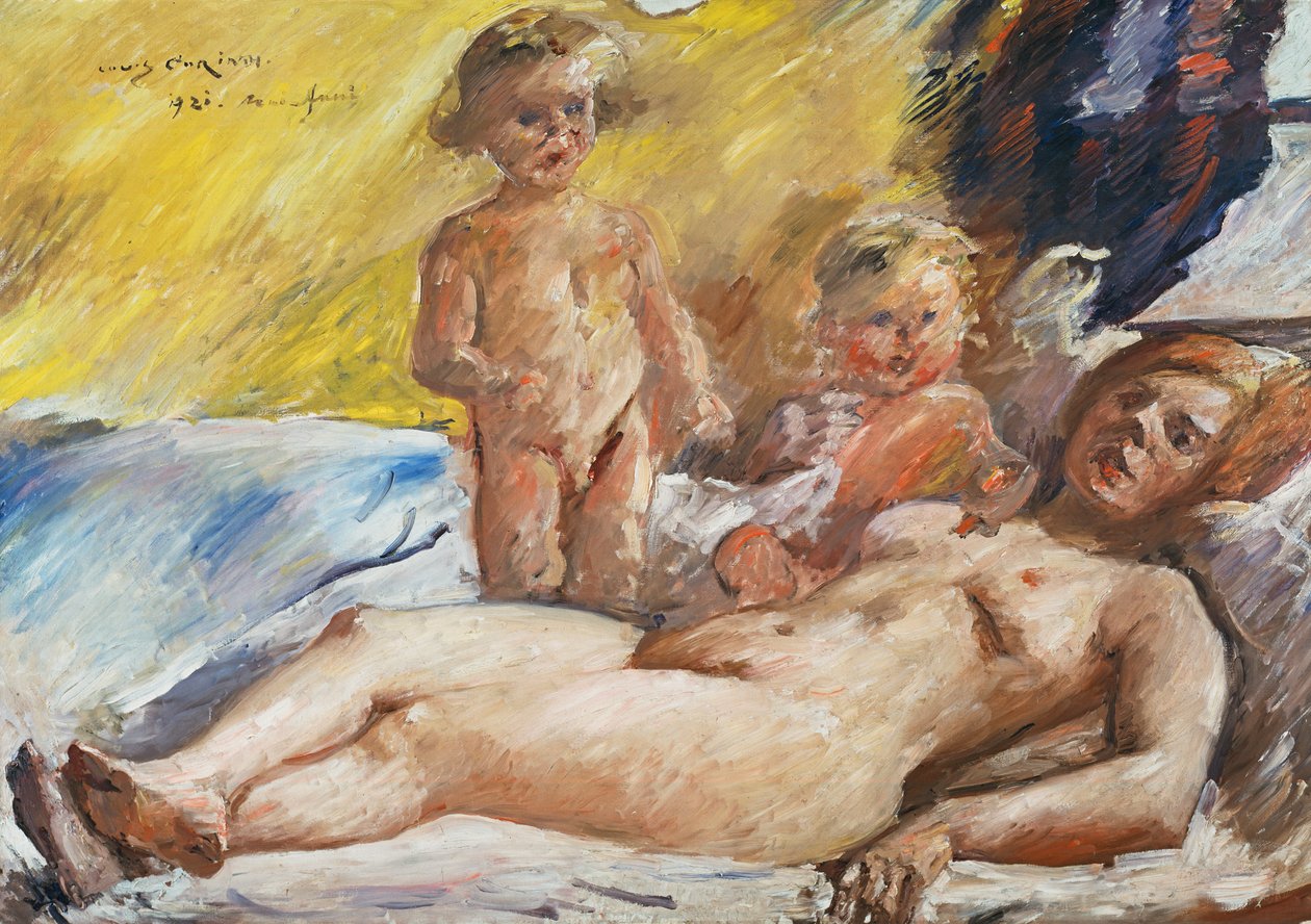 Działaj z Puttenem autorstwa Lovis Corinth