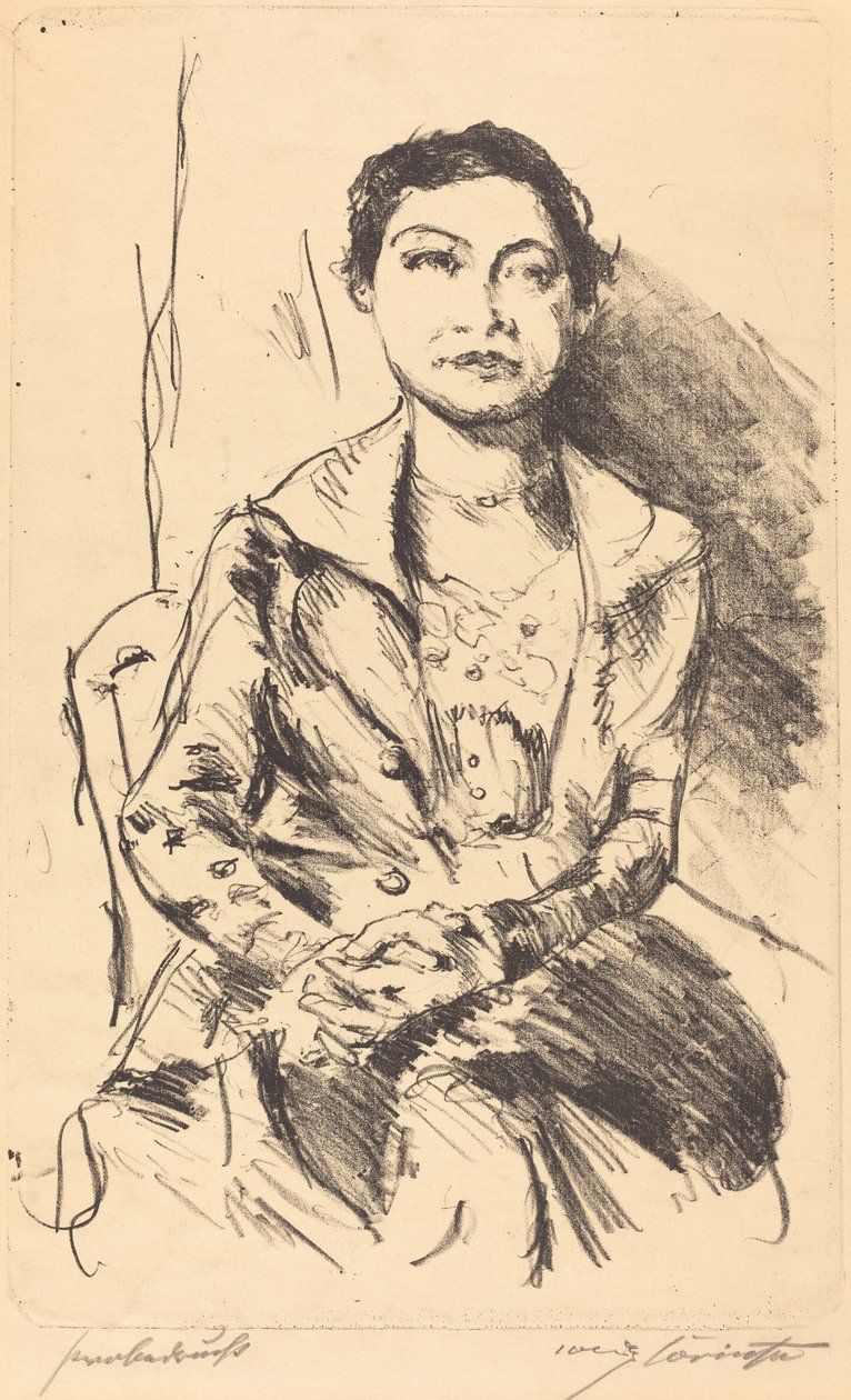Anneliese Halbe autorstwa Lovis Corinth