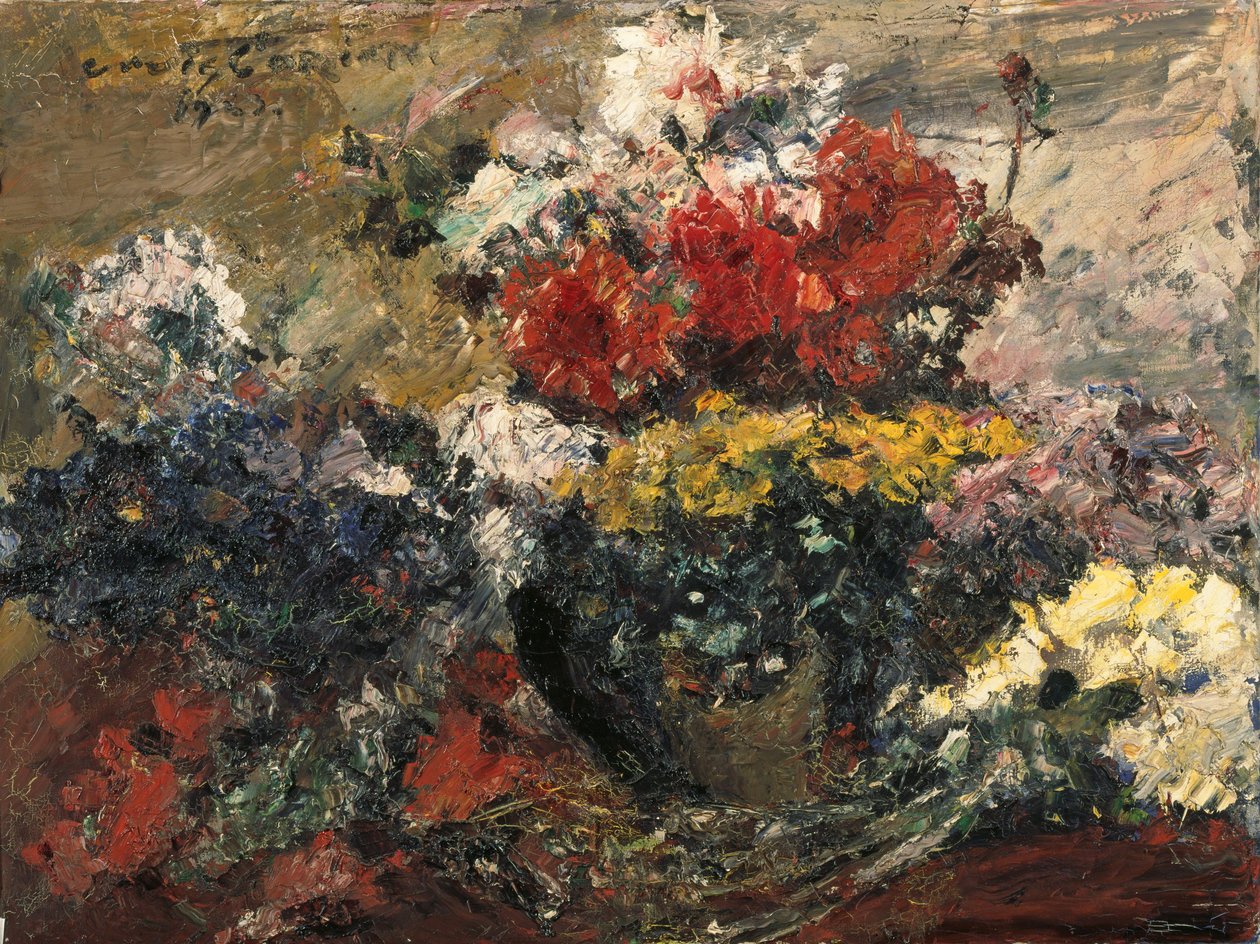 Jesienne kwiaty autorstwa Lovis Corinth