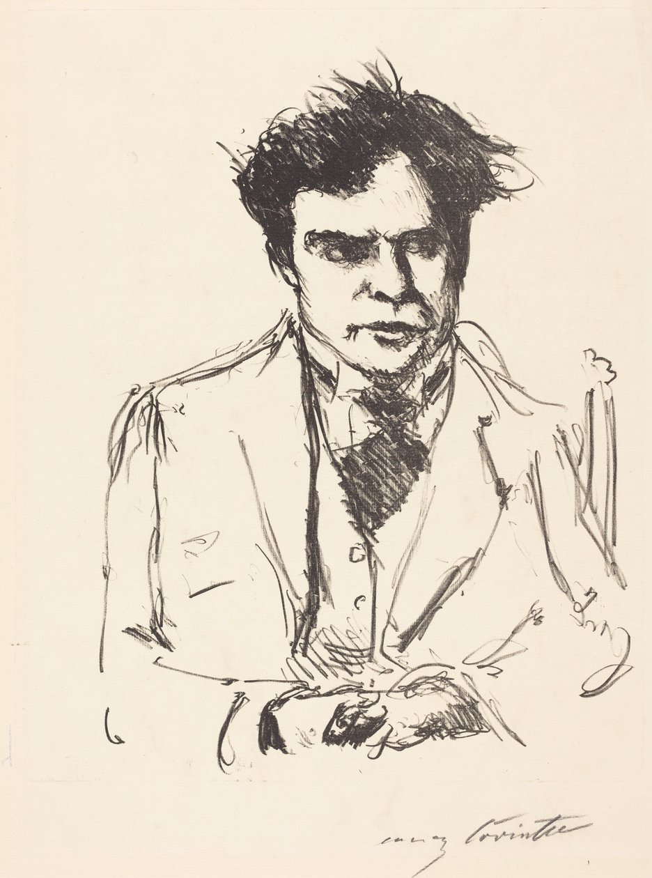 Portret Josepha Schwarza (Portrait of Joseph Schwarz) autorstwa Lovis Corinth