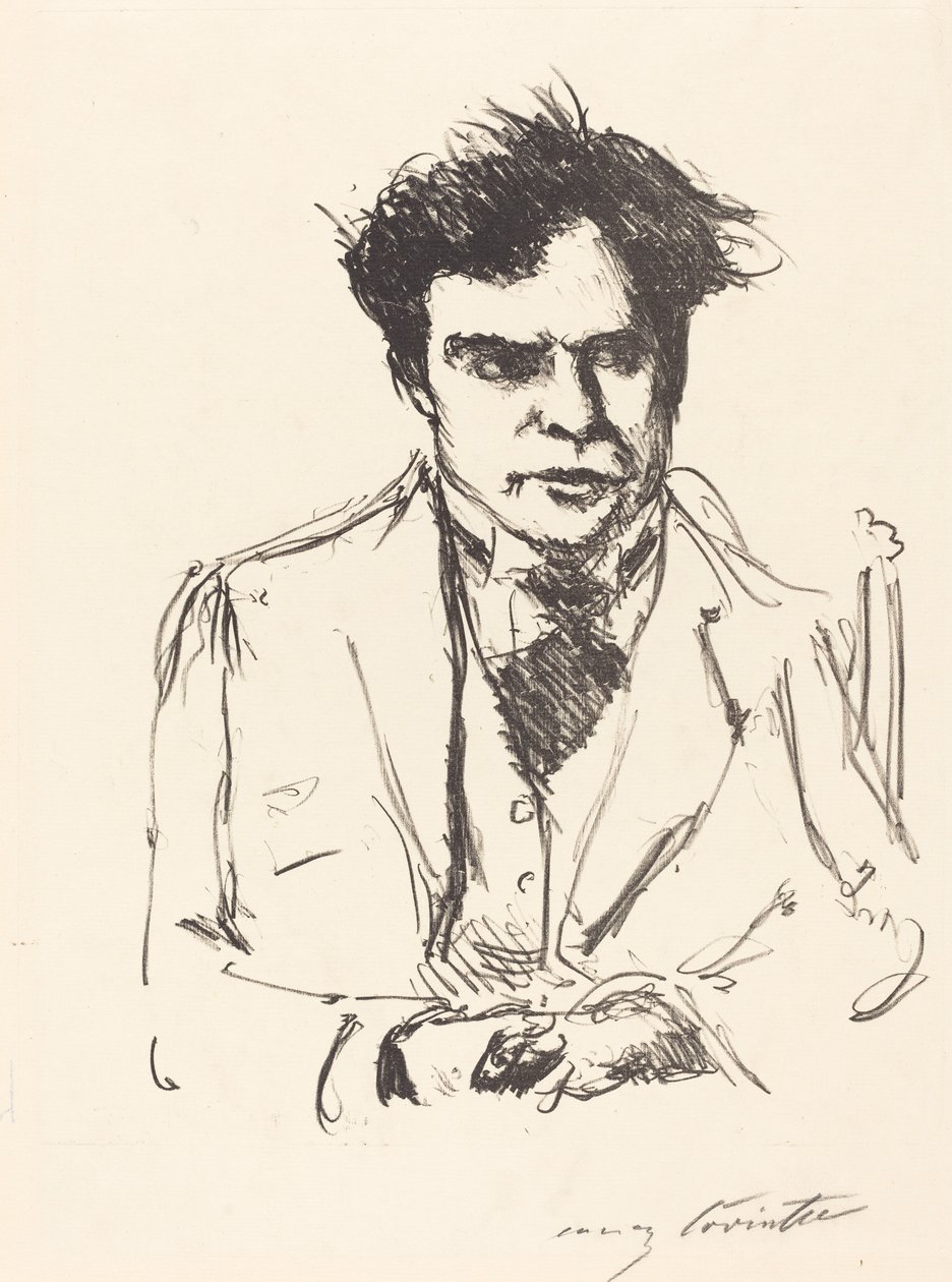 Portret Josepha Schwarza Portret Josepha Schwarza, 1916. autorstwa Lovis Corinth