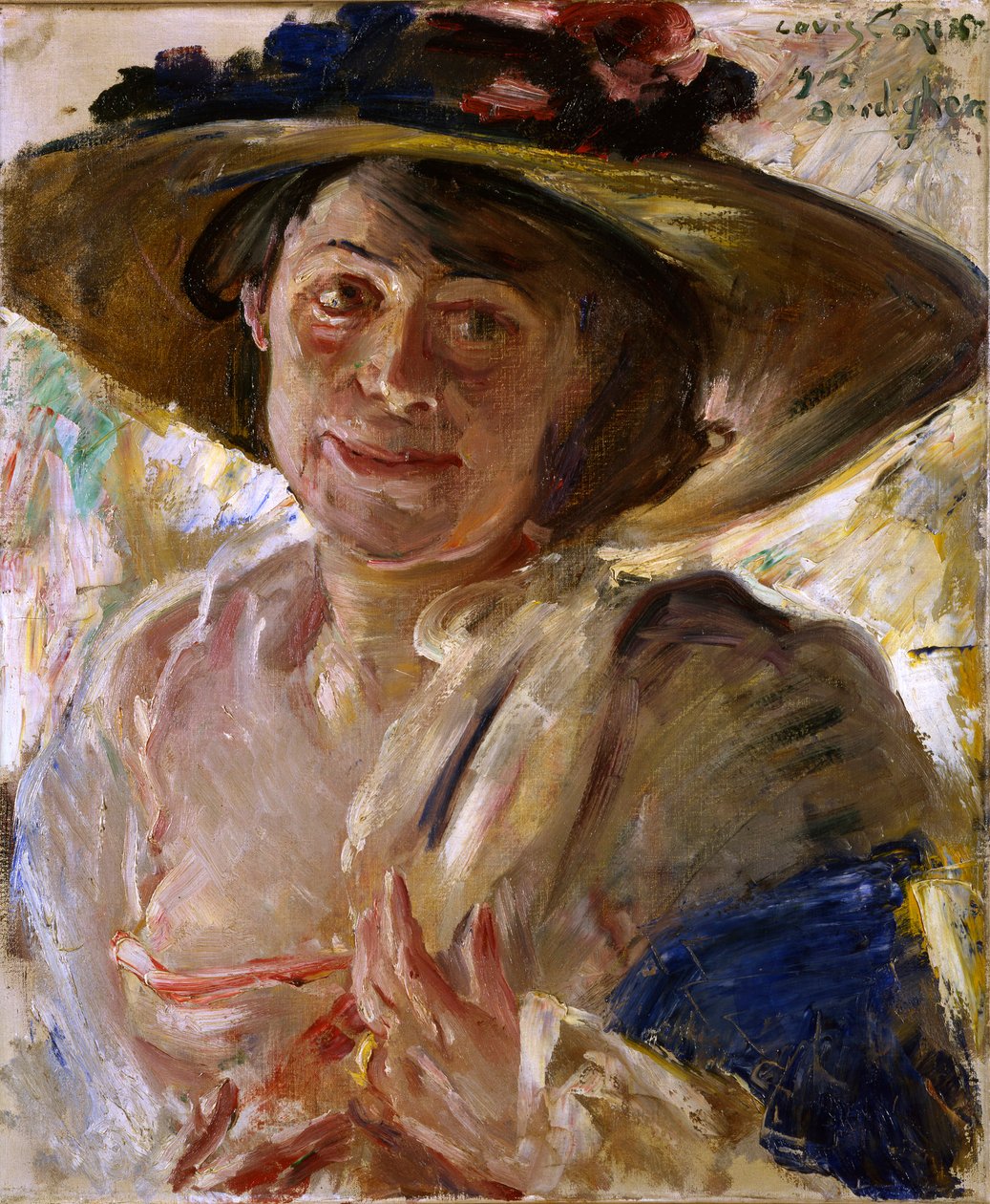 Portret żony autorstwa Lovis Corinth