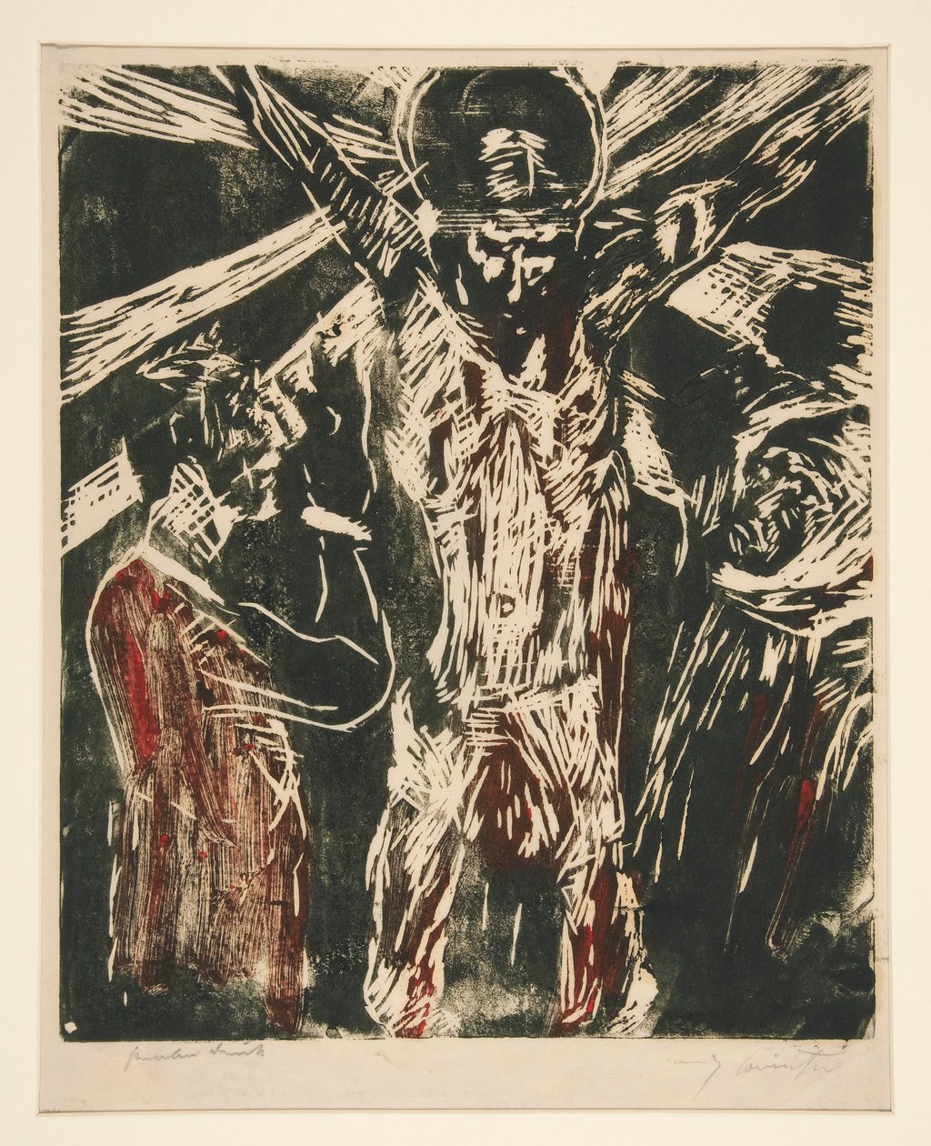 Chrystus na krzyżu autorstwa Lovis Corinth