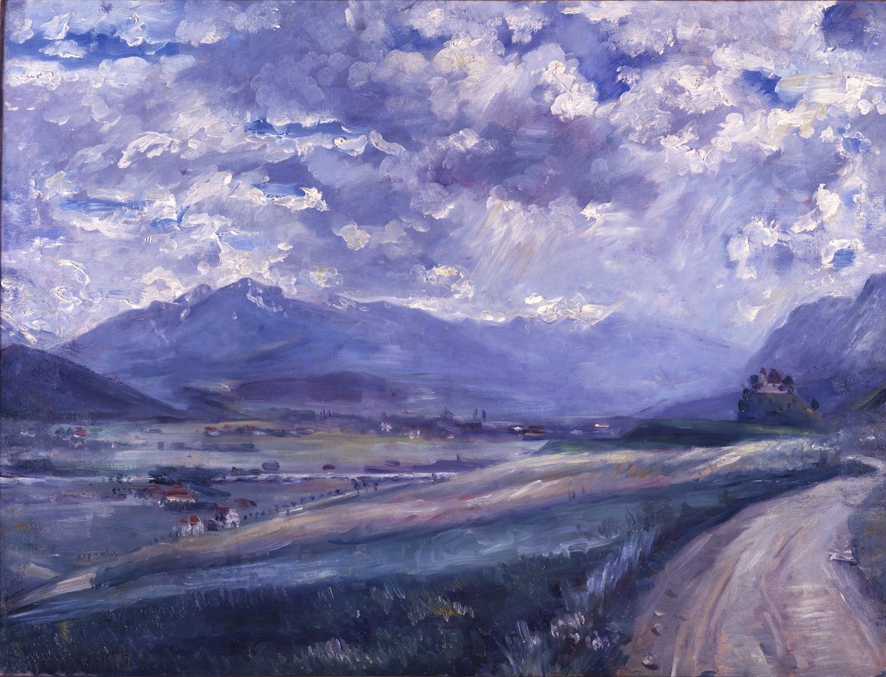 Dolina Innu koło Thaur. Innsbruck autorstwa Lovis Corinth