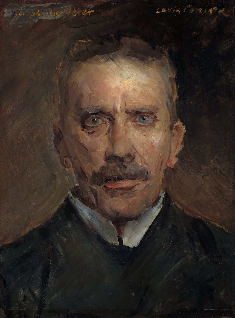 Poeta Josef Ruederer autorstwa Lovis Corinth