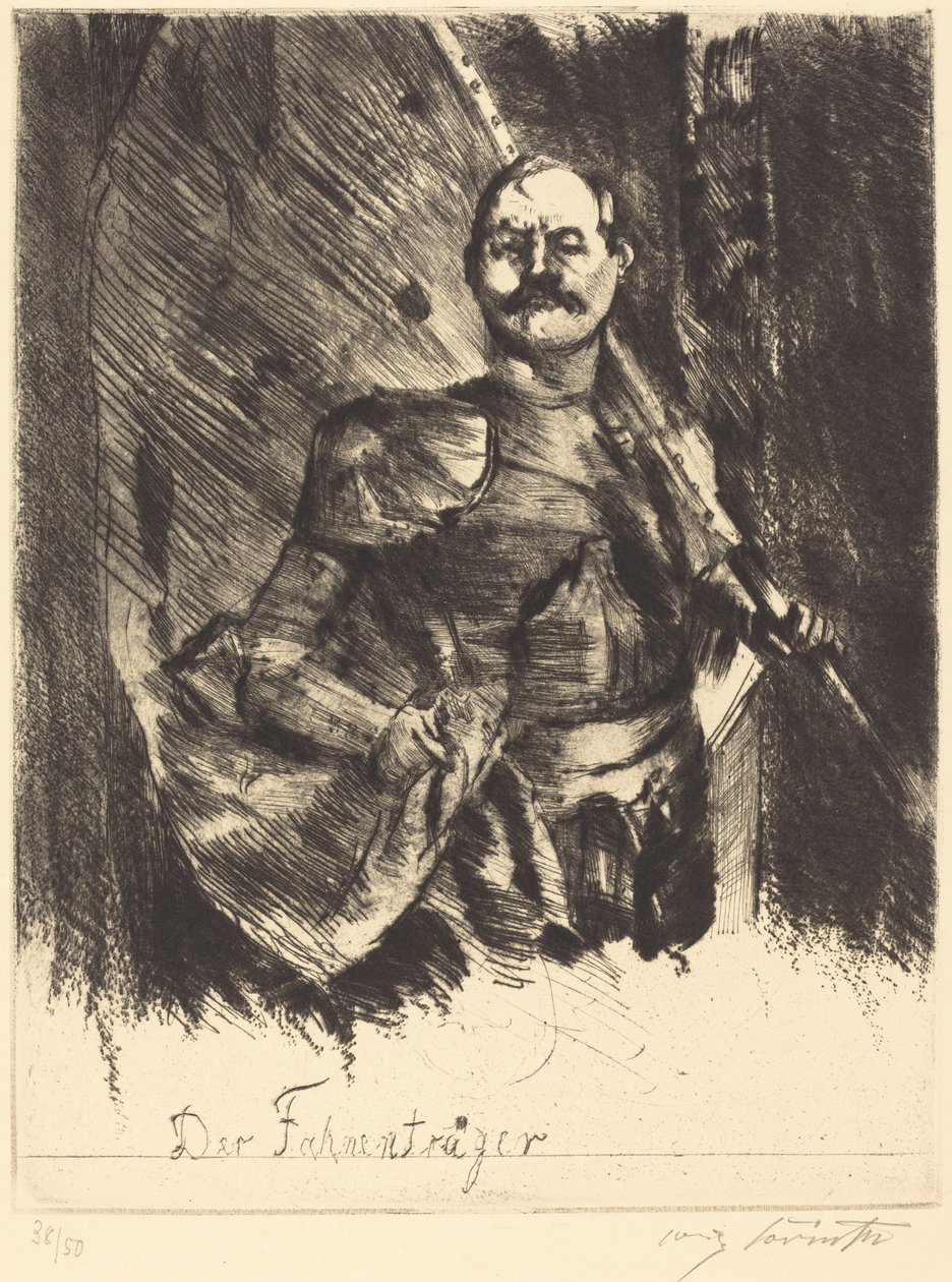 Chorąży autorstwa Lovis Corinth