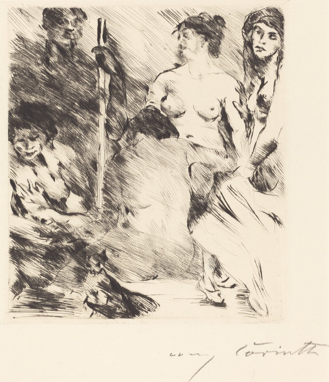 Der Harem Harem, 1914. autorstwa Lovis Corinth