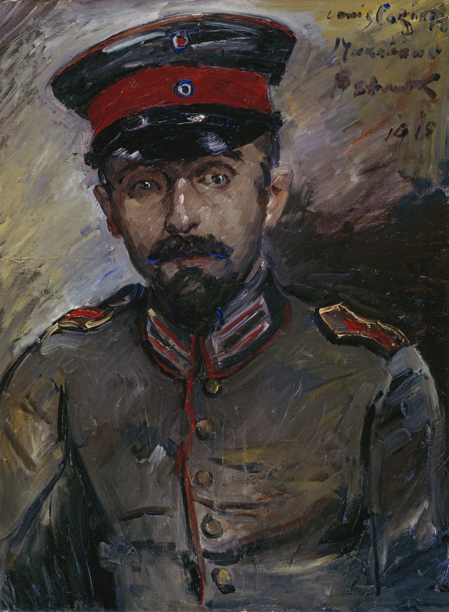 Malarz Makabäus-Hermann Struck autorstwa Lovis Corinth