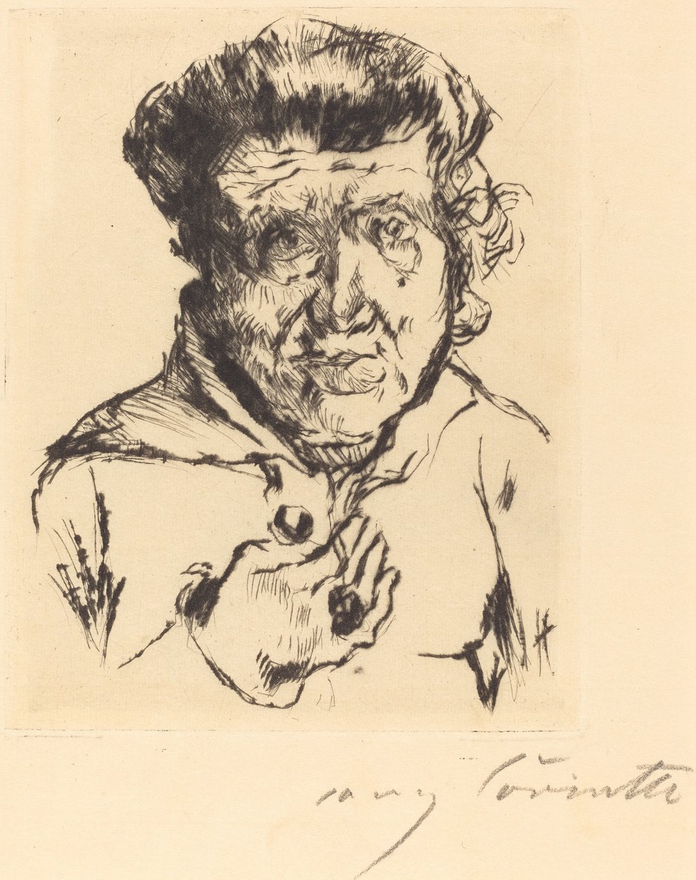 Teściowa Artysty autorstwa Lovis Corinth