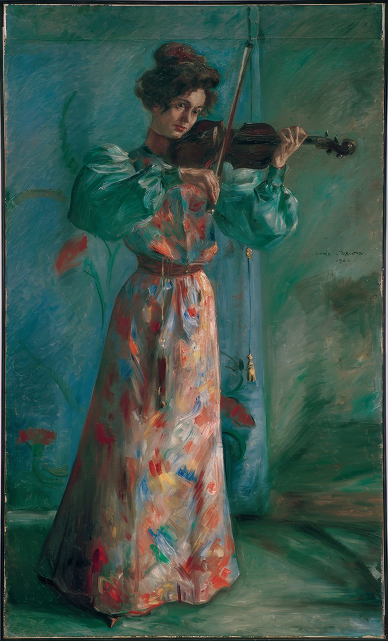 Skrzypaczka autorstwa Lovis Corinth