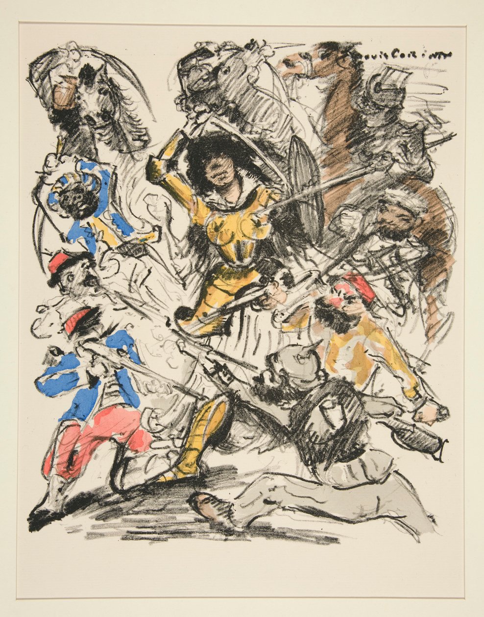 Die Jungfrau von Orleans (Pokojówka orleańska) autorstwa Lovis Corinth