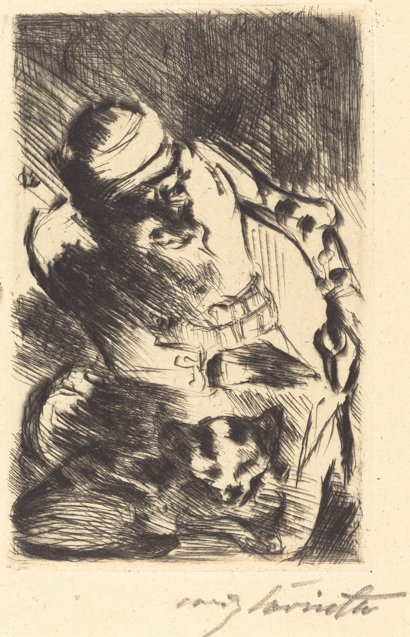 Kot Proroka autorstwa Lovis Corinth