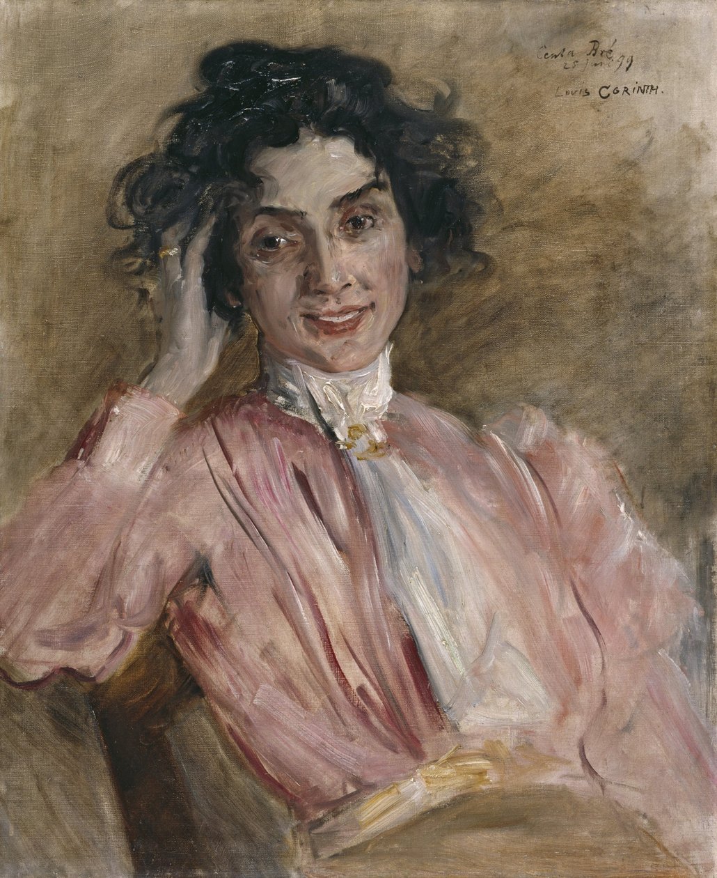 Aktorka Centa Bre autorstwa Lovis Corinth