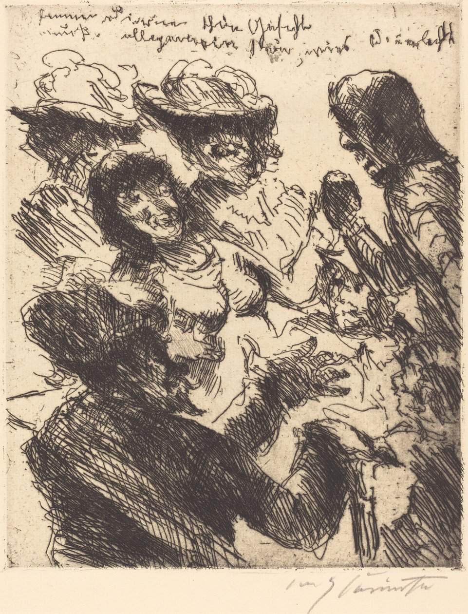 „Twarz ładnej dziewczyny jest jak słońce” autorstwa Lovis Corinth