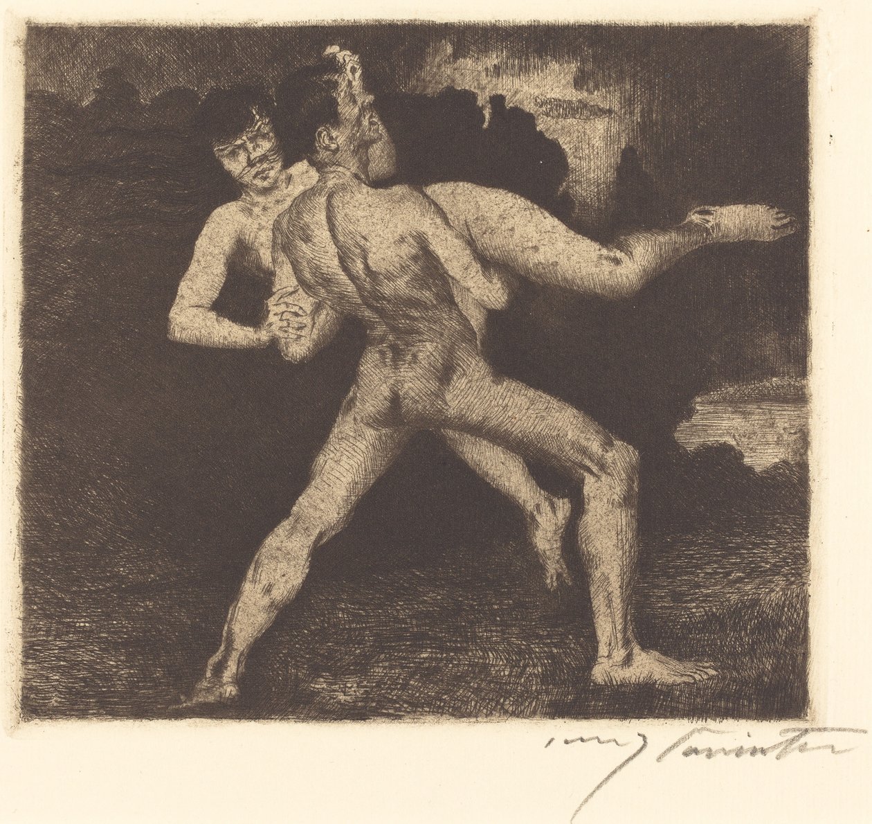 uprowadzenie autorstwa Lovis Corinth