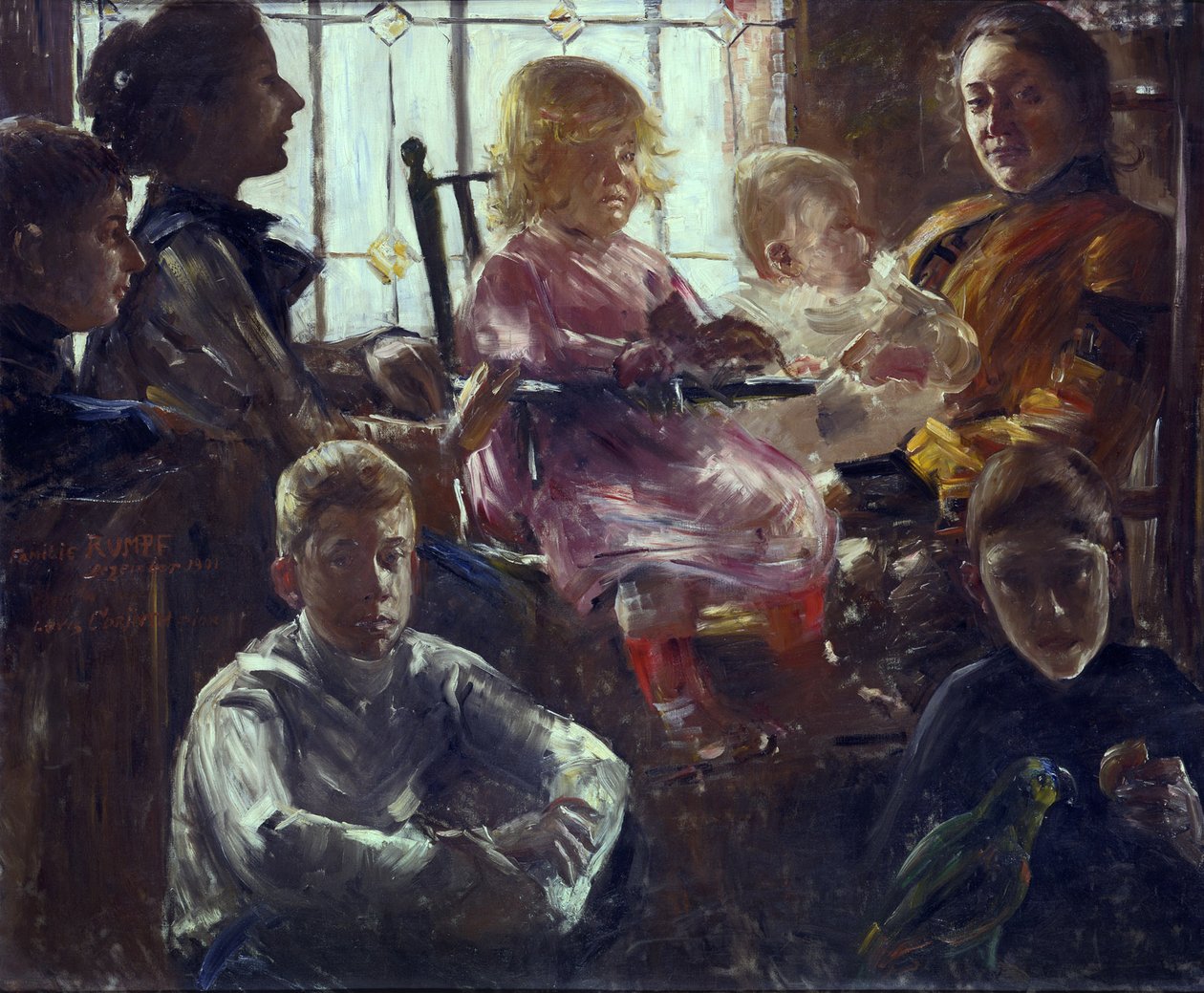 Rodzina Rumpf autorstwa Lovis Corinth