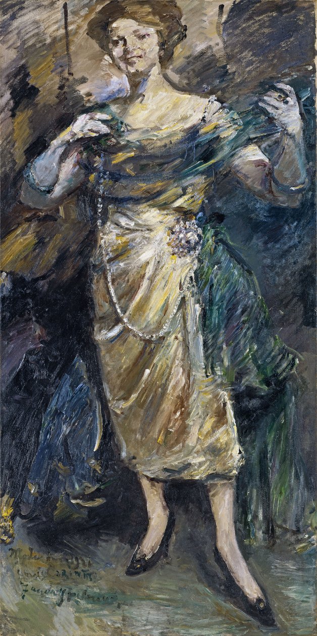 Pokaz mody, 1921 autorstwa Lovis Corinth