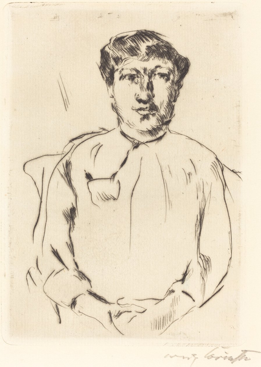 Frauenbildnis (Portret kobiety) autorstwa Lovis Corinth