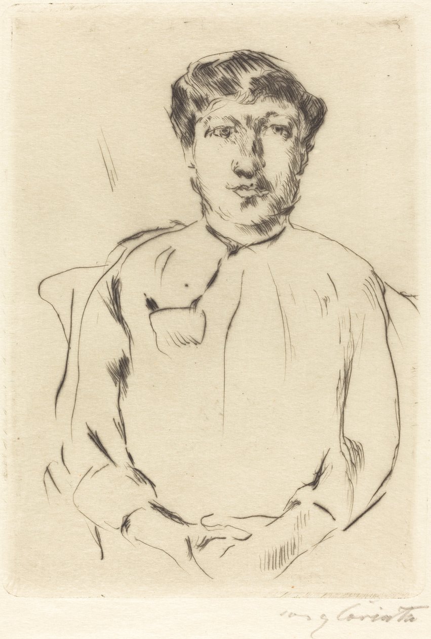 Frauenbildnis Portret kobiety, 1914. autorstwa Lovis Corinth