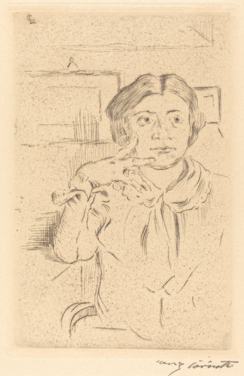Żona Artysty autorstwa Lovis Corinth