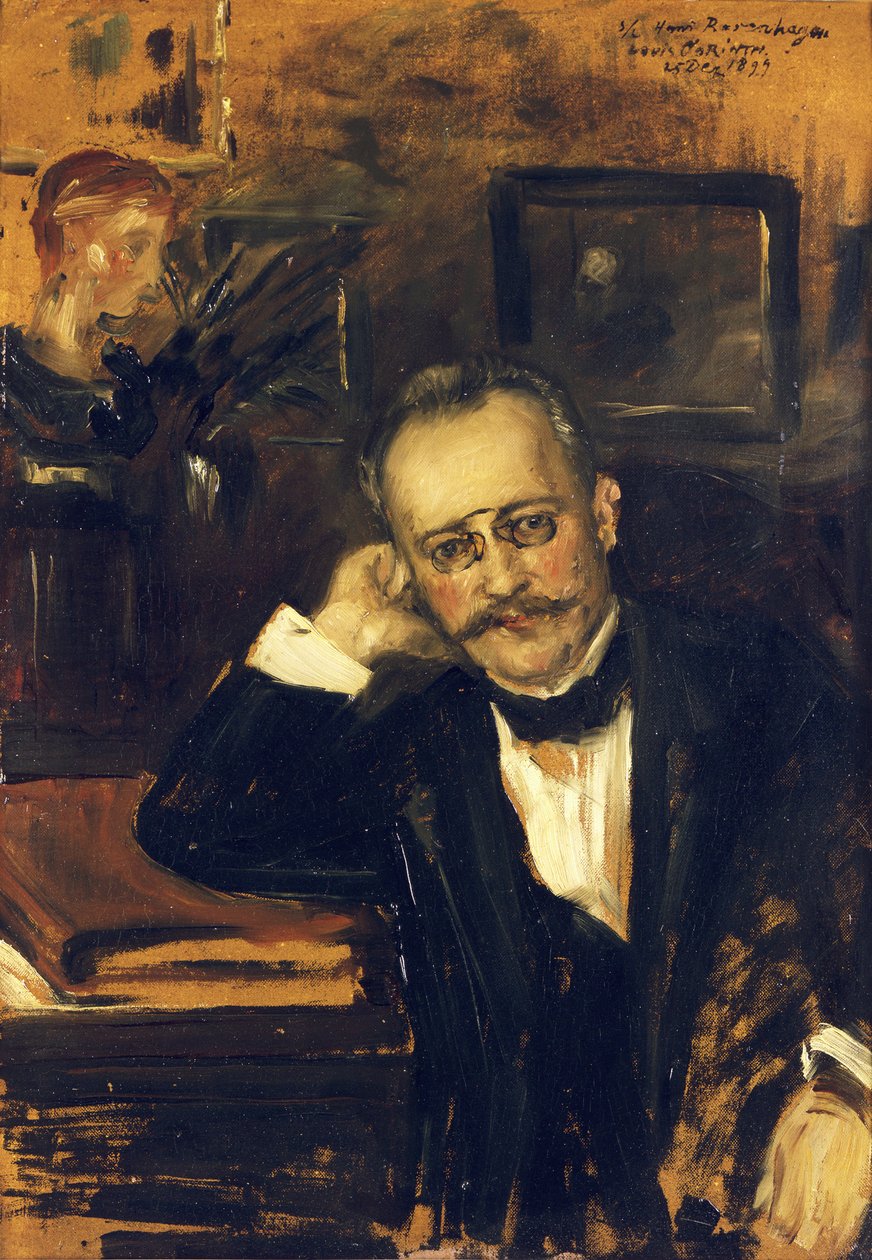 Hans Rosenhagen autorstwa Lovis Corinth