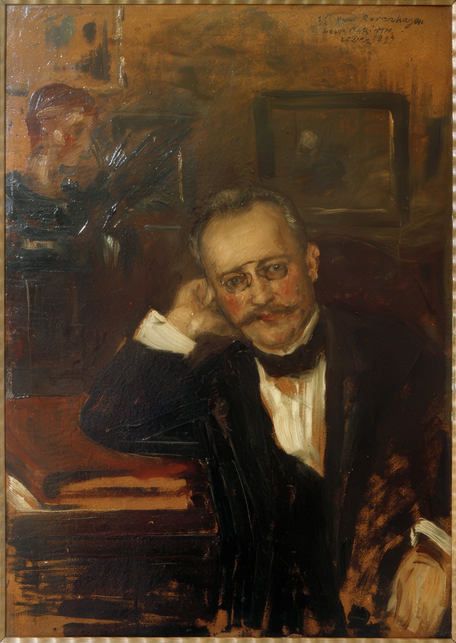 Hans Rosenhagen autorstwa Lovis Corinth
