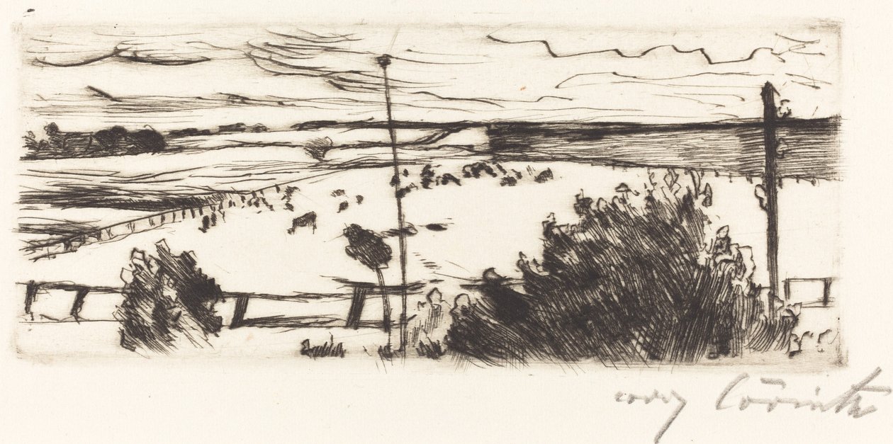 Pejzaż morski, 1916. autorstwa Lovis Corinth