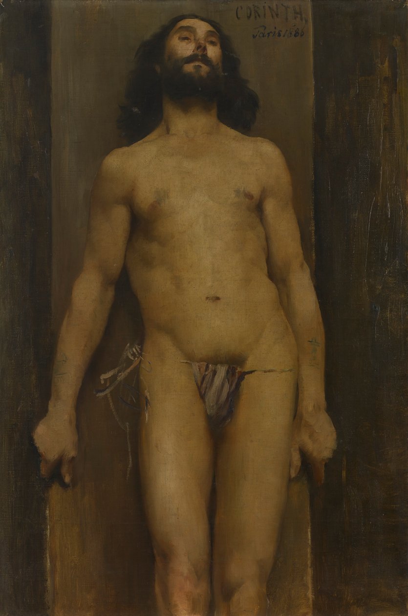 Akt męski (M?nnlicher Akt) autorstwa Lovis Corinth