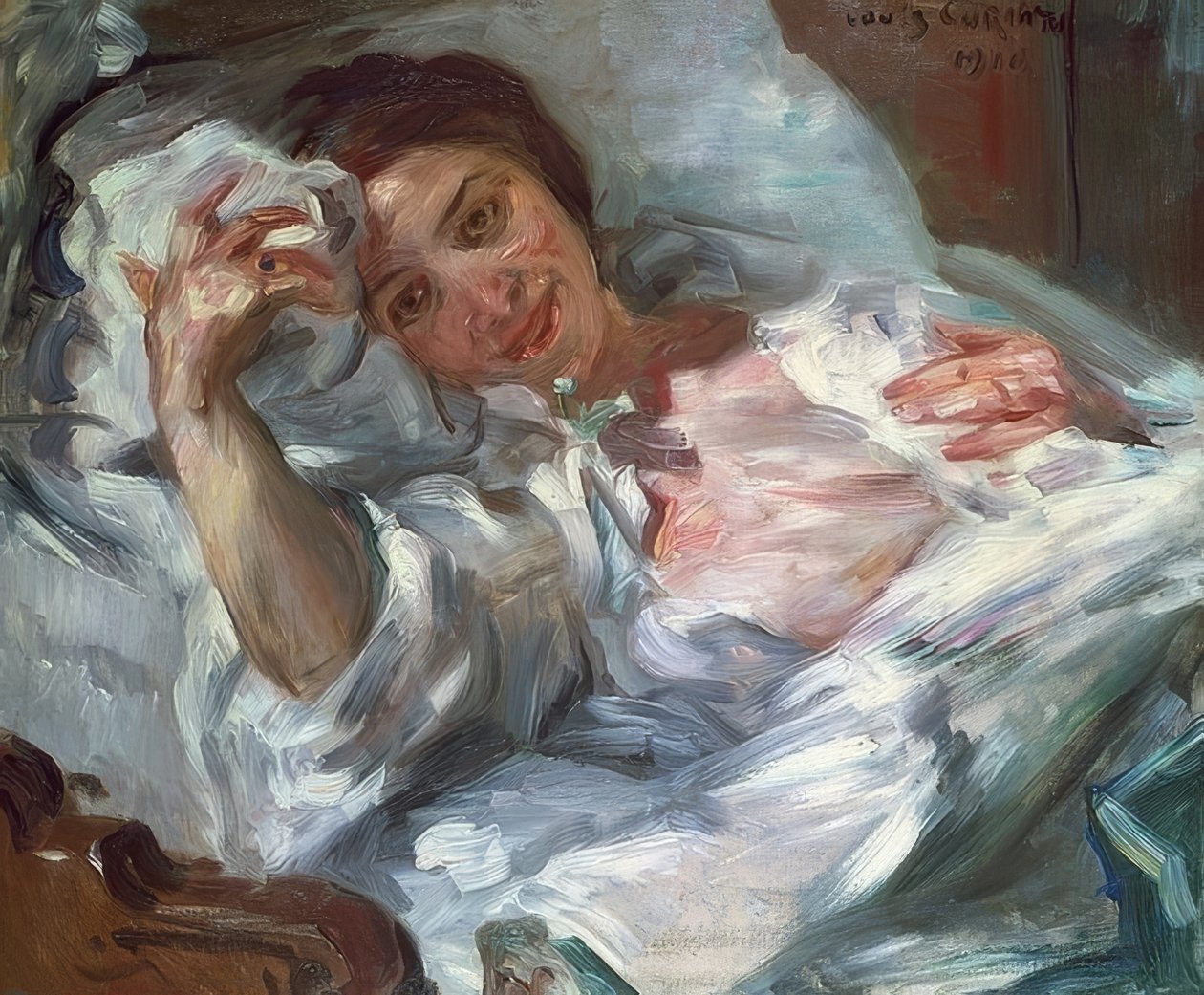 Morgensonne. 1910 autorstwa Lovis Corinth