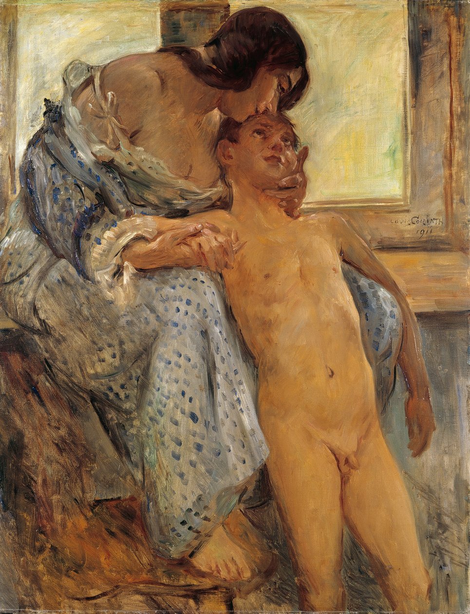 Miłość macierzyńska autorstwa Lovis Corinth